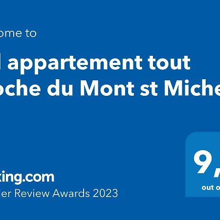 Bel Appartement Tout Proche Du Mont St Michel Pontorson Kültér fotó